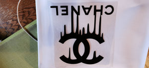 CHANEL leaking Logo Iron-on Sticker (heat transfer)