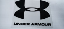 Cargar imagen en el visor de la galería, Logo Under Armour pour flocage (patch thermocollant) noir