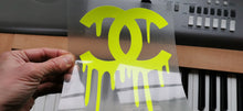 Charger l&#39;image dans la galerie, Chanel Logo Dripping Sticker Iron-on