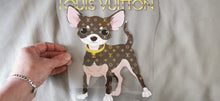 Laden Sie das Bild in den Galerie-Viewer, LV Louis Vuitton Doggy  Big Color Logo