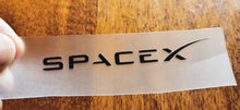 Cargar imagen en el visor de la galería, Symbol SpaceX Logo Iron-on Sticker (heat transfer)