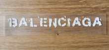 Carica l&#39;immagine nel visualizzatore di Gallery, Balenciaga Design Logo Iron-on Sticker (heat transfer)