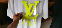 Charger l&#39;image dans la galerie, LV Louis Vuitton Logo Dripping Sticker Iron-on
