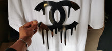 Charger l&#39;image dans la galerie, Chanel Logo Dripping Sticker Iron-on