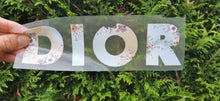 Laden Sie das Bild in den Galerie-Viewer, SALE ! Dior light Flowers Big Color Logo