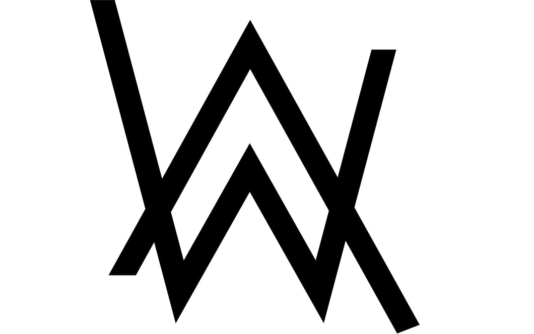 Alan Walker Logo Iron-on Decal (heat transfer) – Customisation Club