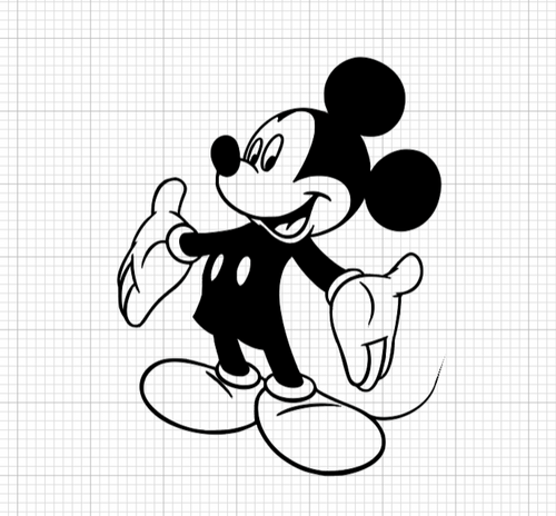 Mikey Logo Iron-on Sticker (heat transfer)