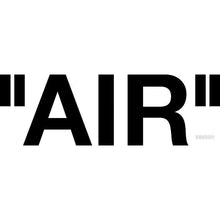 Charger l&#39;image dans la galerie, OFF WHITE &quot;air&quot; Iron-on Decal (heat transfer)