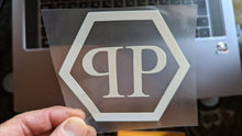 Charger l'image dans la galerie, PP Philipp Plein Logo Iron-on Sticker (heat transfer)
