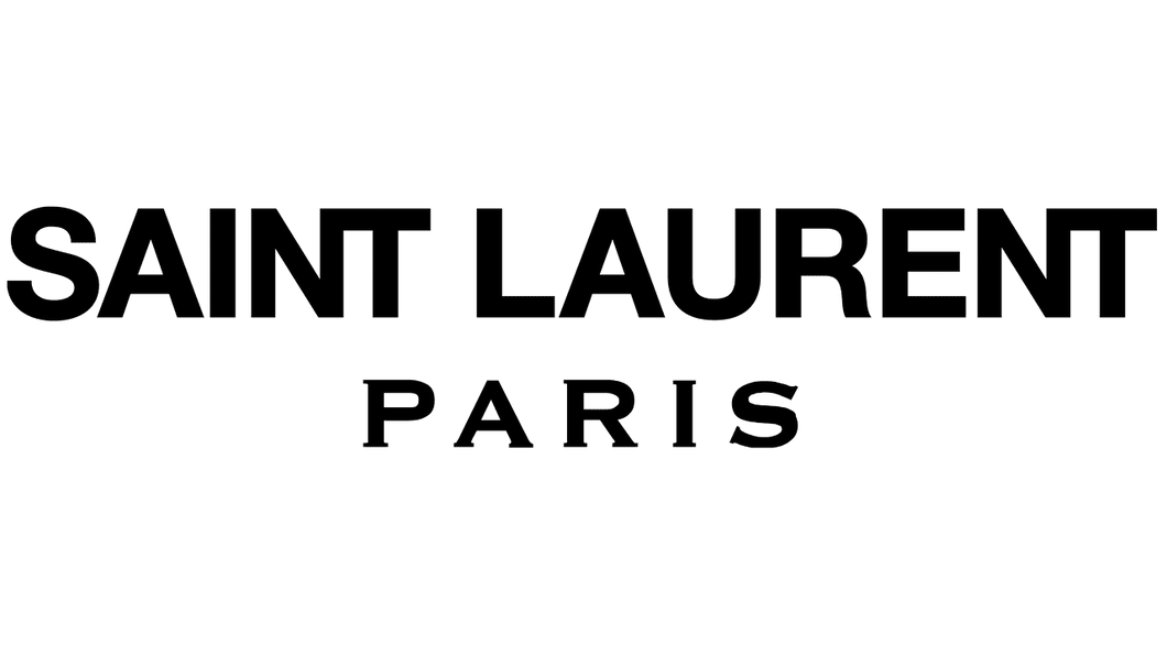 YSL Yves Saint Laurent Logo Iron-on Sticker (heat transfer)