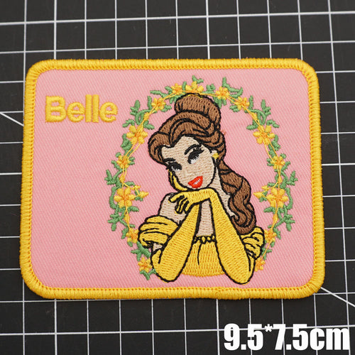 Beauty and the Beast - Patch brodé BD34-1 - Thermocollant