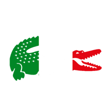 Laden Sie das Bild in den Galerie-Viewer, Lacoste flag colored Logo Iron-on (heat transfer)
