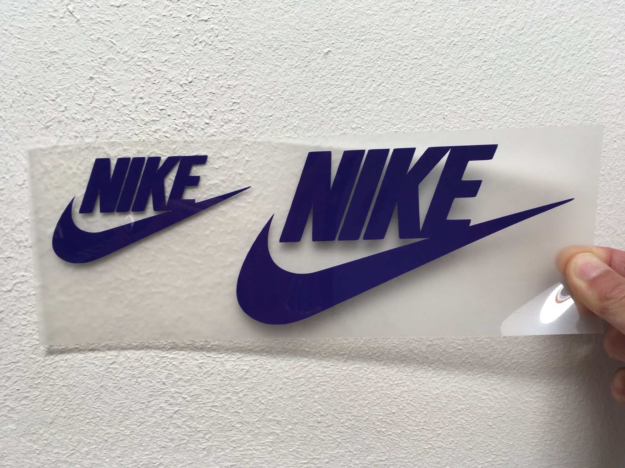 nike iron on badges