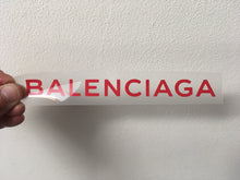 Charger l&#39;image dans la galerie, Balenciaga Logo Iron-on Sticker (heat transfer)