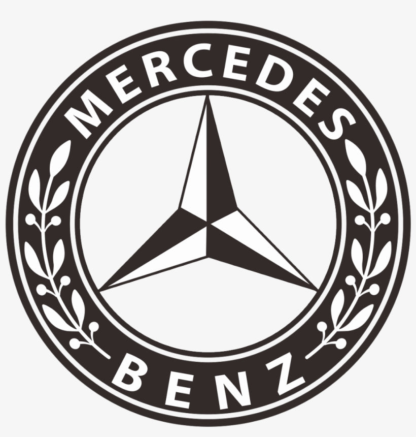 Mercedes Benz Logo Iron-on Decal (heat transfer)