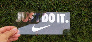 Just do it Nike Logo Iron-on Sticker (heat transfer)