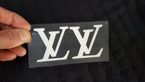 Louis Vuitton LV logo flex thermocollant