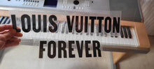 Charger l&#39;image dans la galerie, LV Louis Vuitton Forever Logo Iron-on Decal (heat transfer)