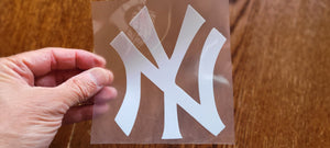 NY Yankee Logo Iron-on Sticker (heat transfer)