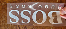 Charger l&#39;image dans la galerie, Hugo Boss Logo Iron-on Sticker (heat transfer)