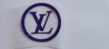 Charger l&#39;image dans la galerie, Logo LV Luis Vuitton Circle Symbol Iron-on Decal (heat transfer)