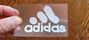 Adidas Artistical Logo Iron-on Decal (heat transfer patch)