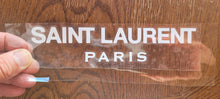 Charger l&#39;image dans la galerie, YSL Yves Saint Laurent Logo Iron-on Sticker (heat transfer)