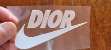 Laden Sie das Bild in den Galerie-Viewer, Nike x Dior Logo Iron-on Sticker (heat transfer)