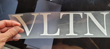 Laden Sie das Bild in den Galerie-Viewer, Valentino VLTN logo Iron-on Decal (heat transfer)