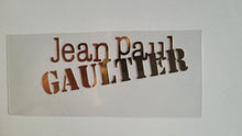 Cargar imagen en el visor de la galería, Jean Paul Gaultier Logo Iron-on Decal (heat transfer patch)