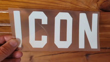 Cargar imagen en el visor de la galería, Symbol ICON x Dsquared2 Logo Iron-on Sticker (heat transfer)