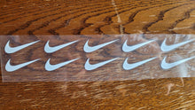 Charger l&#39;image dans la galerie, 10 x Nike Swoosh Logo Iron-on Sticker (heat transfer)
