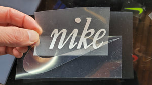 Nike two colours old school Logo Iron-on Sticker (heat transfer)