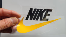 Charger l&#39;image dans la galerie, Nike two colours Logo Iron-on Sticker (heat transfer)