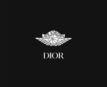 Charger l&#39;image dans la galerie, Sticker logo Jordan x Dior Ccollab&#39; pour flocage