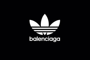 Balenciaga x Adidas Collab' logo Iron-on Decal (heat transfer)