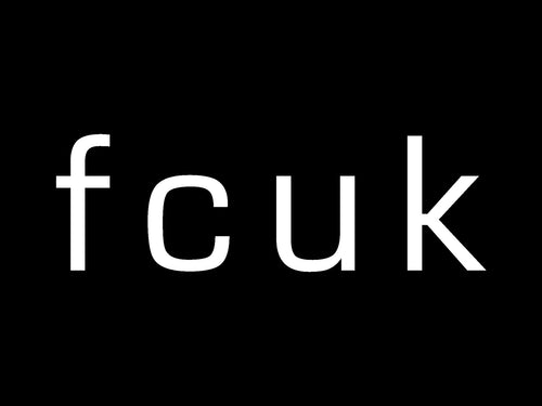 Logo Fcuk transfert thermocollant