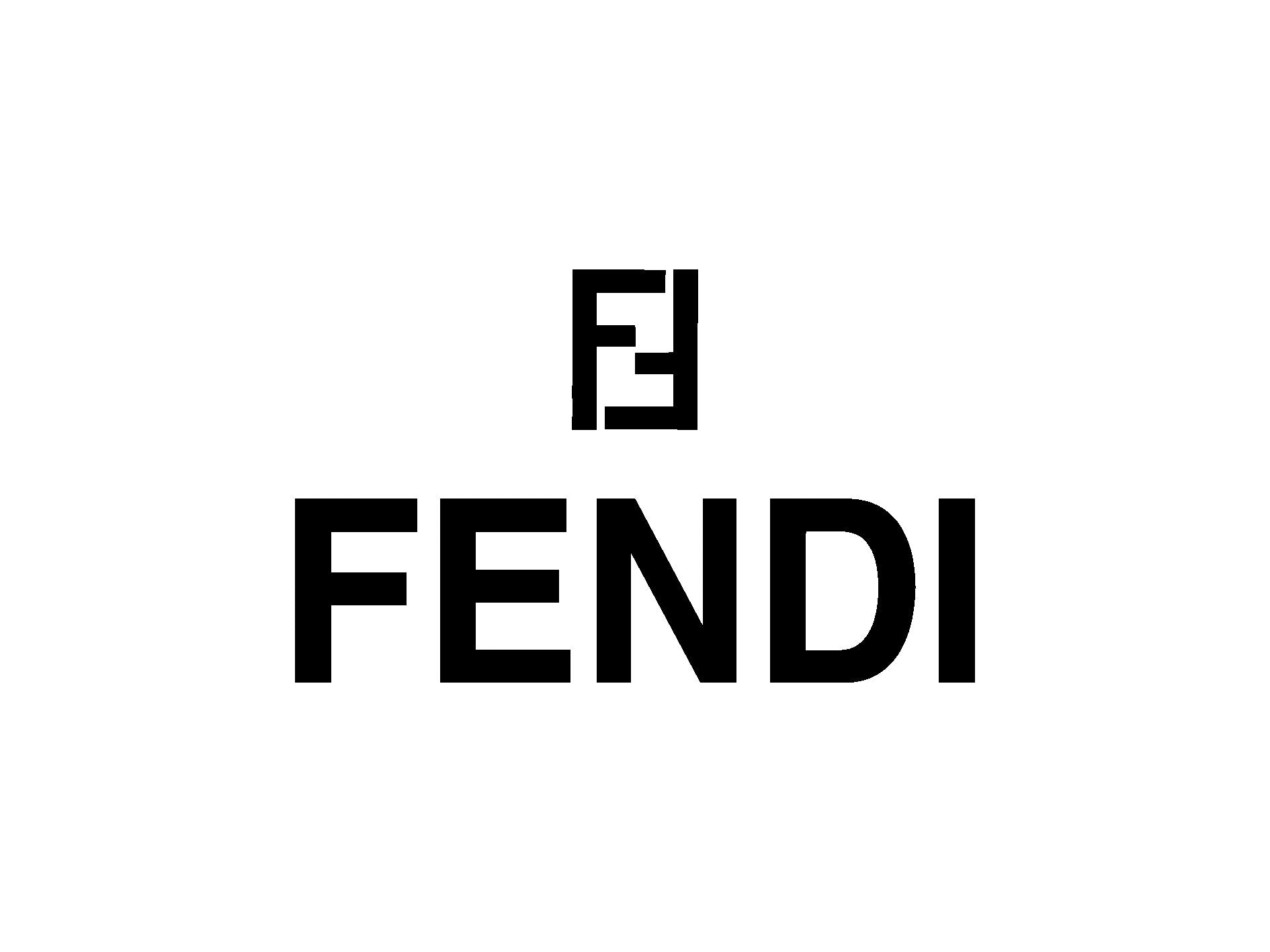 Fendi Logo Iron on Sticker heat transfer Customisation Club