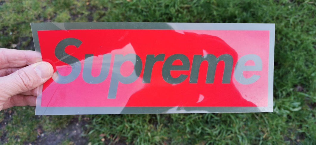 Supreme Logo Iron-on Sticker (heat transfer)