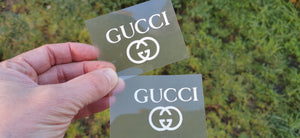 Gucci Logo Iron-on Sticker (heat transfer)