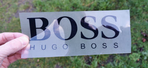 Hugo Boss Logo Iron-on Sticker (heat transfer)