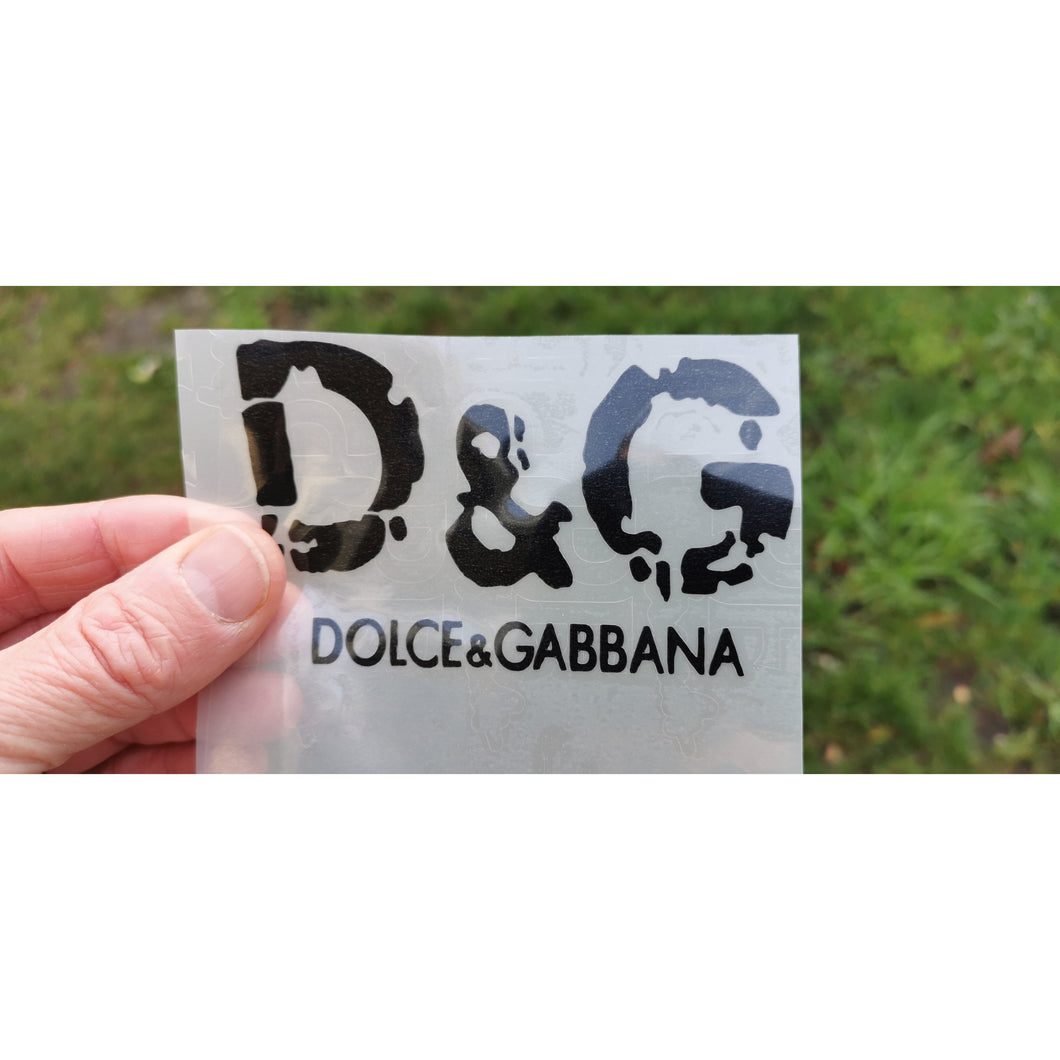 Dolce and Gabbana Logo Iron-on patch (heat transfer)