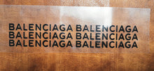 Laden Sie das Bild in den Galerie-Viewer, Logo Balenciaga papier thermocollant pour flocage