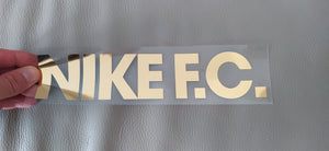 Nike F.C  Logo Iron-on Sticker (heat transfer)