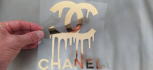Charger l&#39;image dans la galerie, CHANEL leaking Logo Iron-on Sticker (heat transfer)