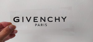 Givenchy Logo Iron-on Sticker (heat transfer)