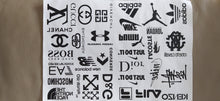 Charger l&#39;image dans la galerie, Various Logos Full Printed Sheet