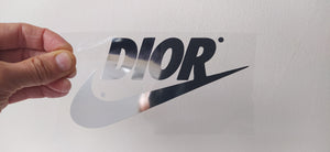 Nike x Dior Logo Iron-on Sticker (heat transfer)