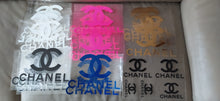 Laden Sie das Bild in den Galerie-Viewer, Chanel Brand Logo Iron-on Decal (heat transfer)