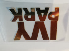 Charger l&#39;image dans la galerie, Ivy Park Beyonce Logo Iron-on Sticker (heat transfer)